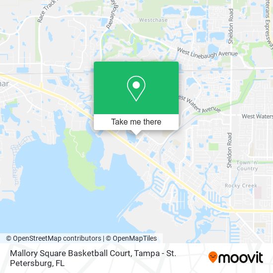 Mapa de Mallory Square Basketball Court