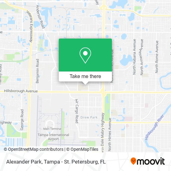 Alexander Park map