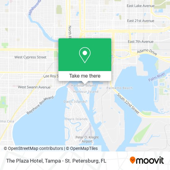 Mapa de The Plaza Hotel