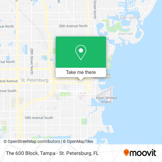 Mapa de The 600 Block