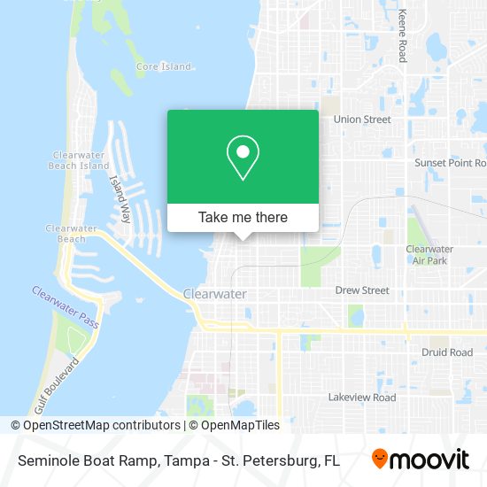 Mapa de Seminole Boat Ramp