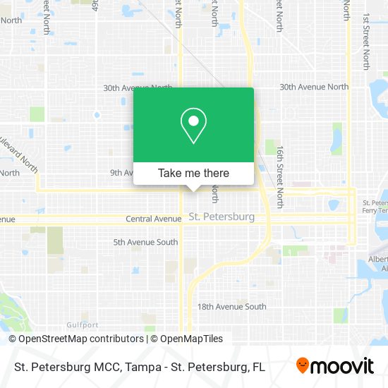 Mapa de St. Petersburg MCC