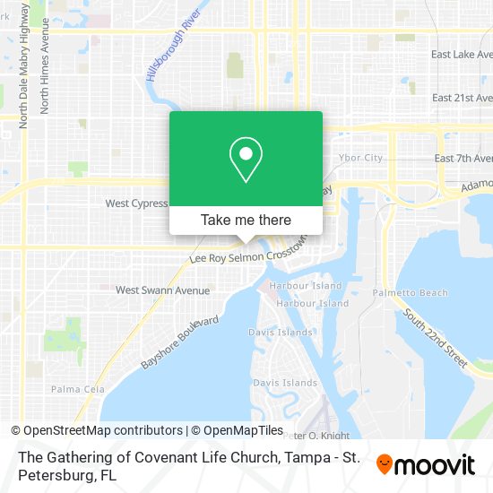 Mapa de The Gathering of Covenant Life Church