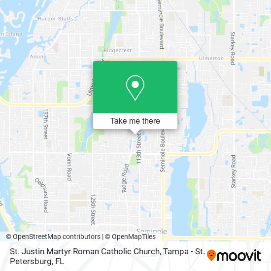 Mapa de St. Justin Martyr Roman Catholic Church