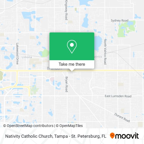 Mapa de Nativity Catholic Church