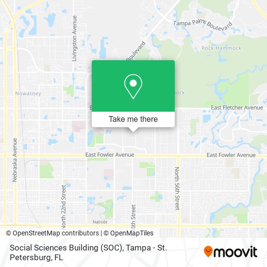 Mapa de Social Sciences Building (SOC)