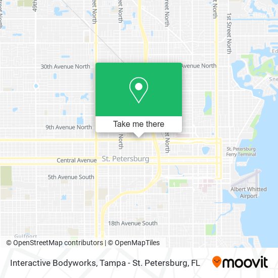 Interactive Bodyworks map