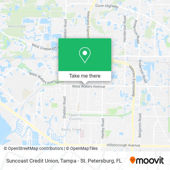 Mapa de Suncoast Credit Union