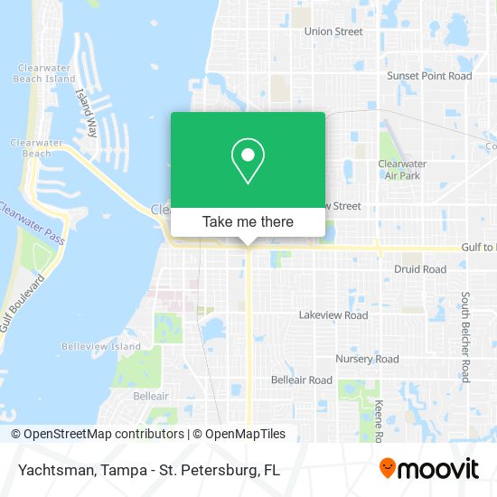 Yachtsman map
