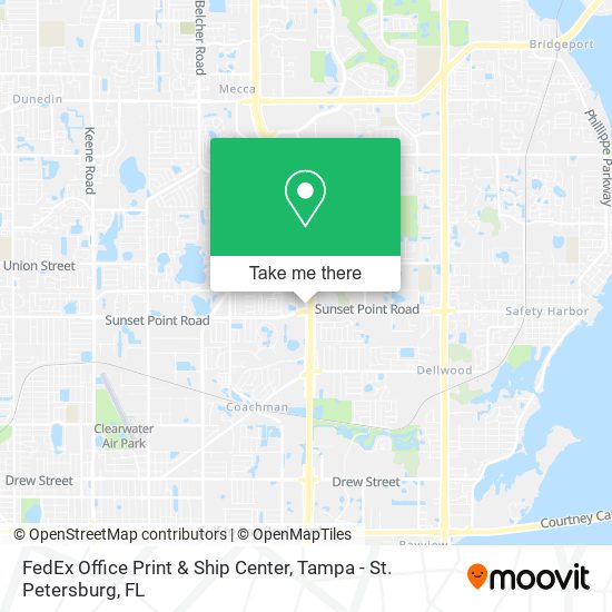 FedEx Office Print & Ship Center map