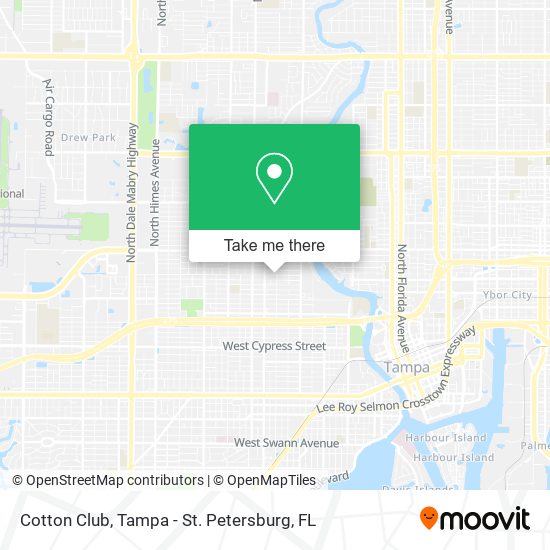 Cotton Club map