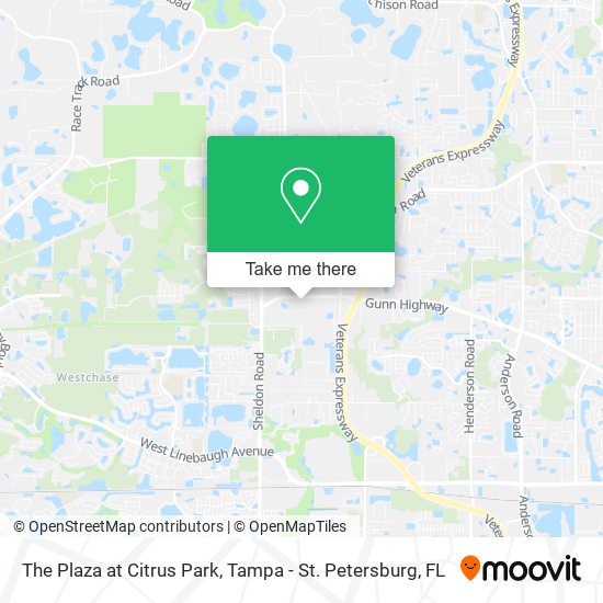 The Plaza at Citrus Park map