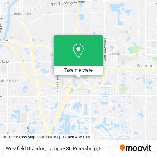 Mapa de Westfield Brandon