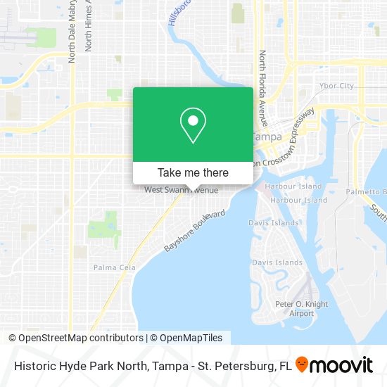 Mapa de Historic Hyde Park North