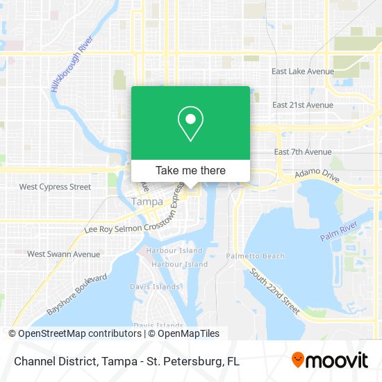 Channel District map