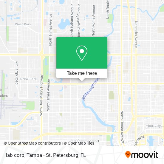 Mapa de lab corp