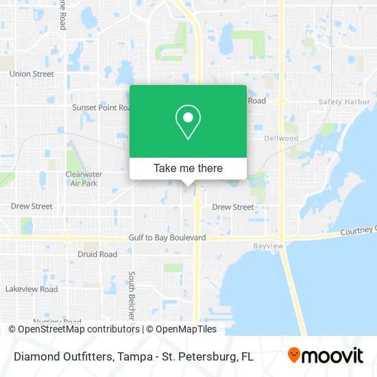 Diamond Outfitters map