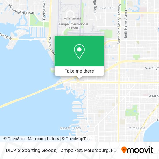 DICK'S Sporting Goods map