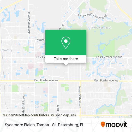Mapa de Sycamore Fields