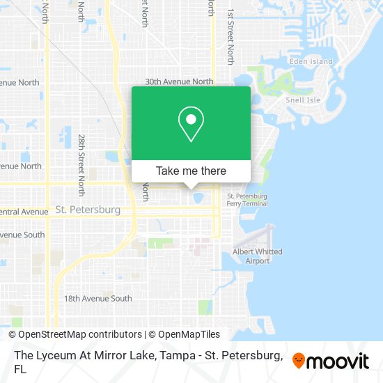 The Lyceum At Mirror Lake map