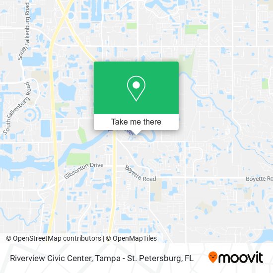 Mapa de Riverview Civic Center