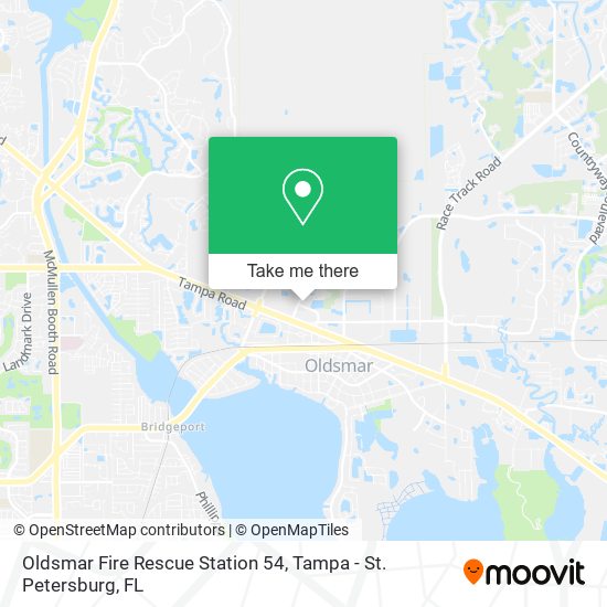 Mapa de Oldsmar Fire Rescue Station 54