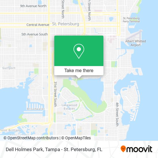 Mapa de Dell Holmes Park