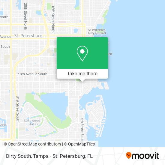 Dirty South map