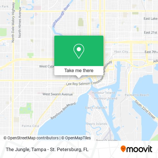 The Jungle map
