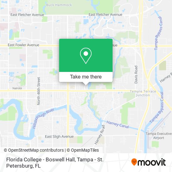 Florida College - Boswell Hall map