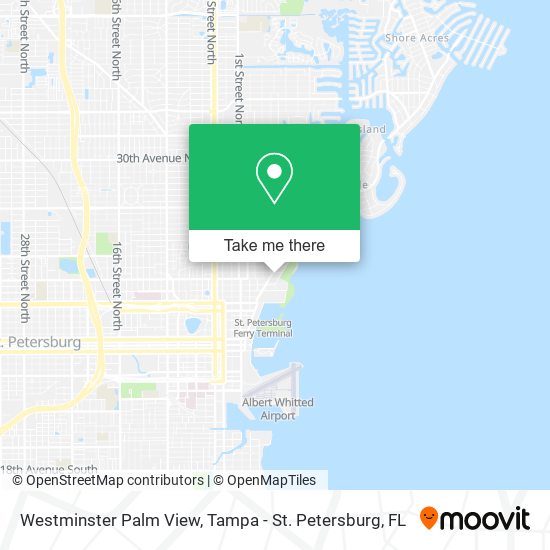 Westminster Palm View map