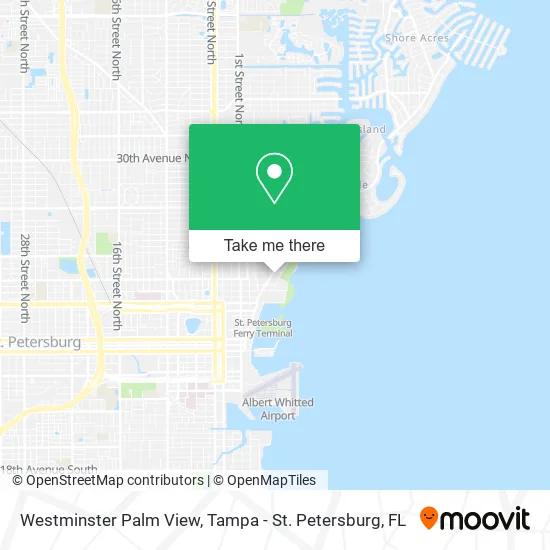 Westminster Palm View map