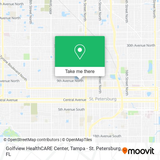 Mapa de Golfview HealthCARE Center