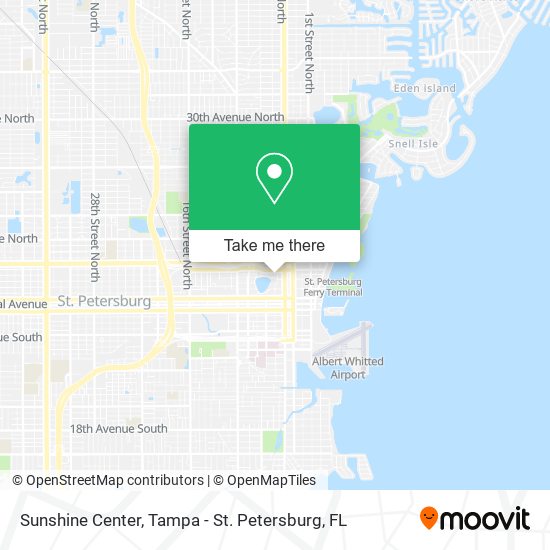 Sunshine Center map