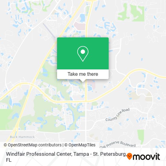 Mapa de Windfair Professional Center