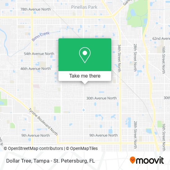 Dollar Tree map