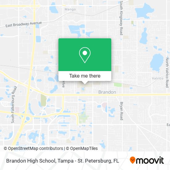 Brandon High School map