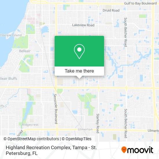 Mapa de Highland Recreation Complex