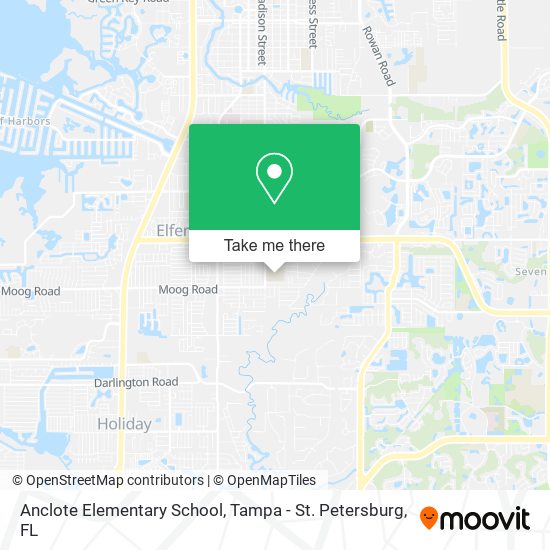 Mapa de Anclote Elementary School