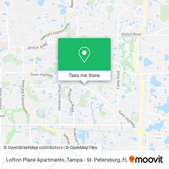 Lofton Place Apartments map