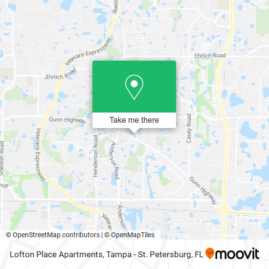 Lofton Place Apartments map