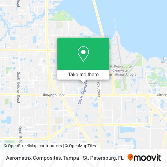 Mapa de Aeromatrix Composites