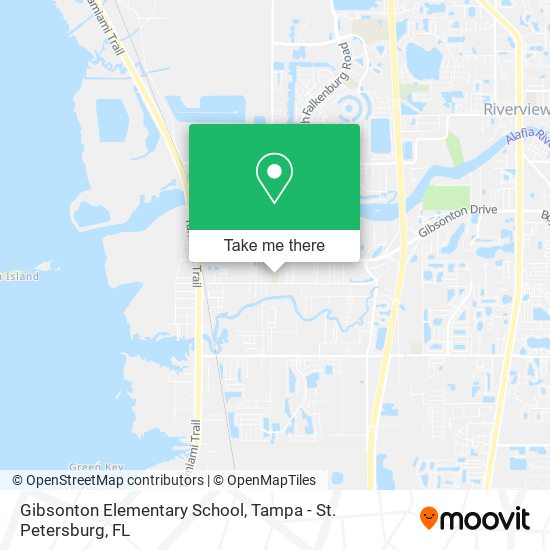 Mapa de Gibsonton Elementary School