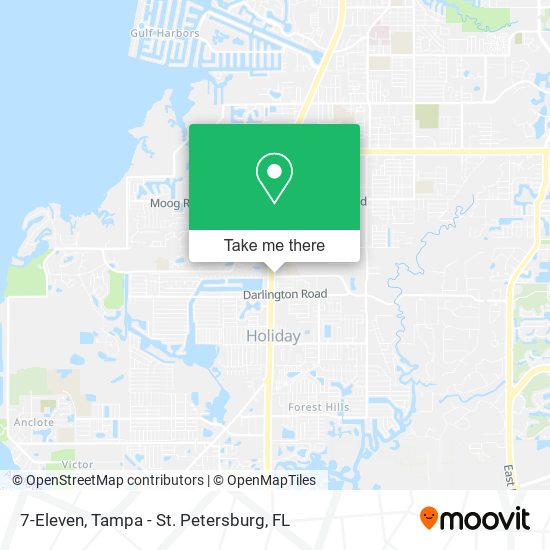 7-Eleven map