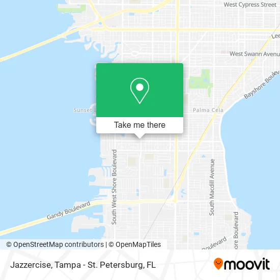 Jazzercise map