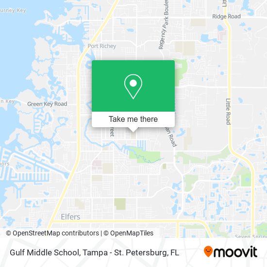 Mapa de Gulf Middle School