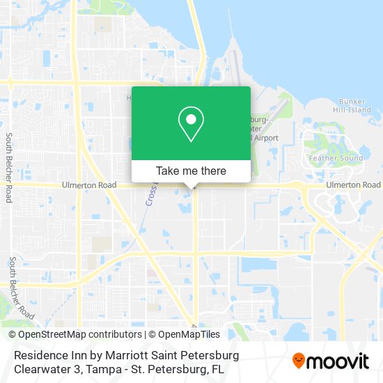 Mapa de Residence Inn by Marriott Saint Petersburg Clearwater 3