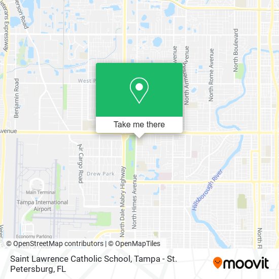 Saint Lawrence Catholic School map