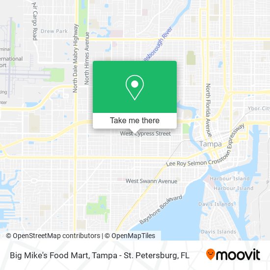 Mapa de Big Mike's Food Mart