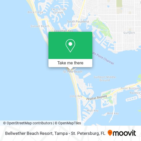 Bellwether Beach Resort map